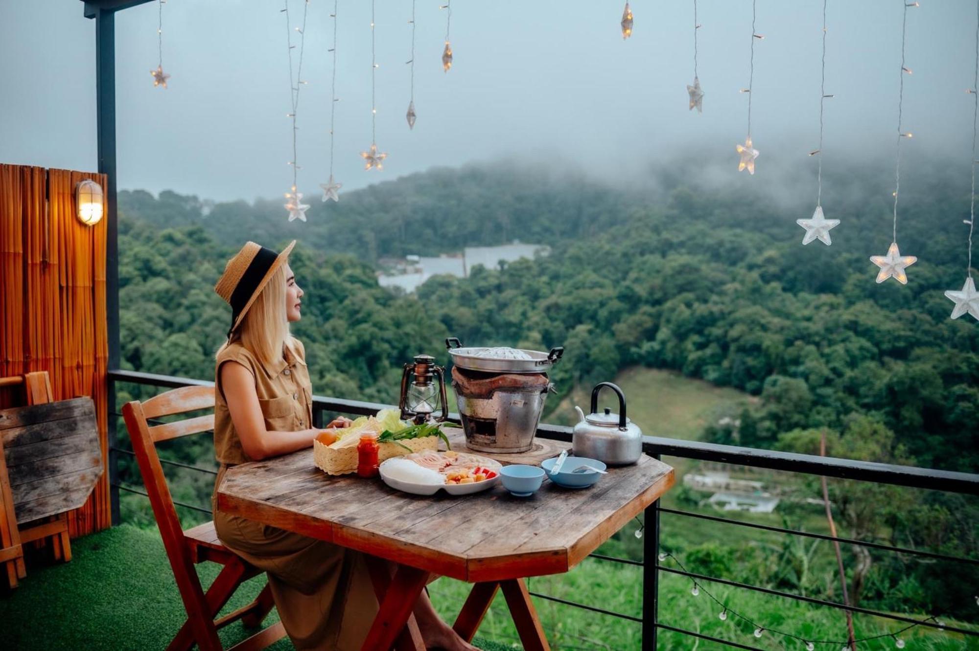 Phu Morinn Cafe&Camping Mon Jam Ngoại thất bức ảnh