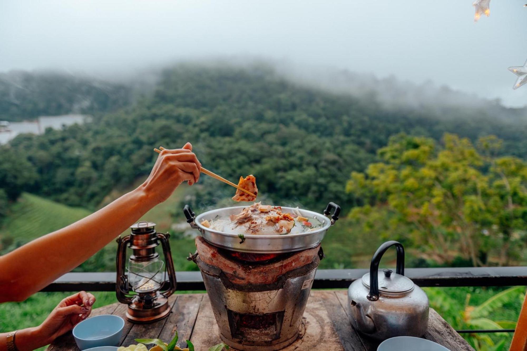 Phu Morinn Cafe&Camping Mon Jam Ngoại thất bức ảnh