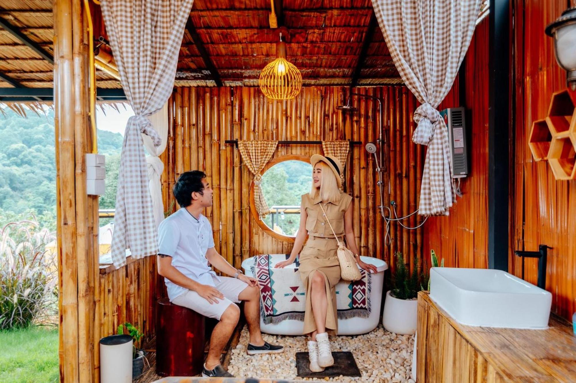 Phu Morinn Cafe&Camping Mon Jam Ngoại thất bức ảnh